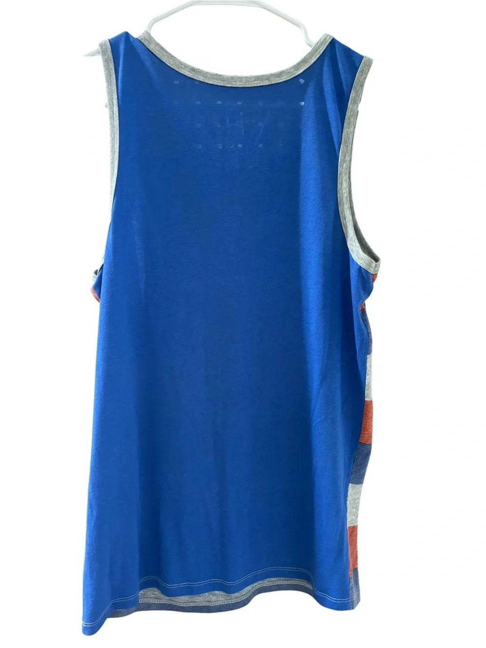 The Nike Tee Men's Multicolor Striped Athletic Cut Tank Top Florida Size Small